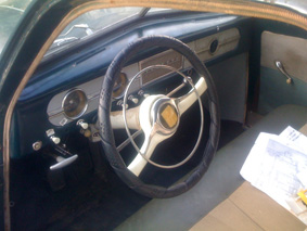 Build steering wheel up! (was falling apart from sun wear)