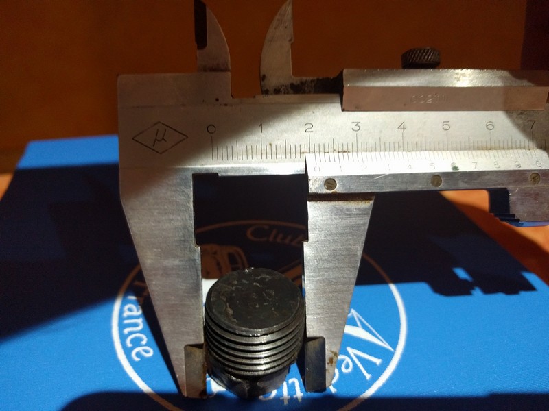 Bouchon diam 21 3/4 gaz conique