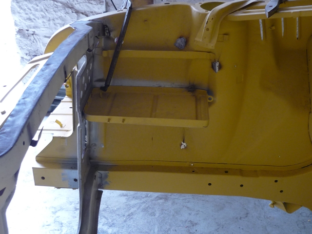 montage du support batterie