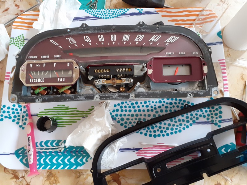 Nettoyage et remise a zéro du totaliseur