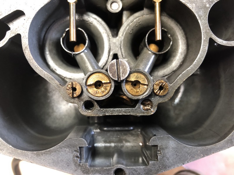 emplacements gicleurs de progression