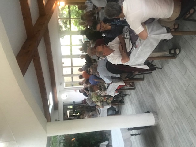 Un bel hôtel avec de bons repas...