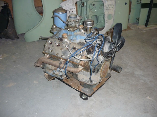 moteur qui va être révisé (monté sur la Marly)